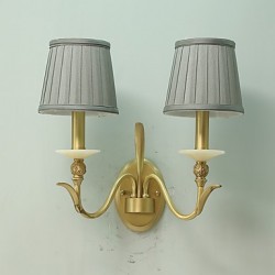 E12/E14 Simple Country Traditional/Classic Brass Feature for Mini Style Bulb IncludedUplight Wall Sconces Wall Light PP