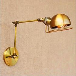 40W E26/E27 Vintage Country Painting Feature for Mini Style Swing Arm Eye ProtectionAmbient Light Swing Arm LightsWall