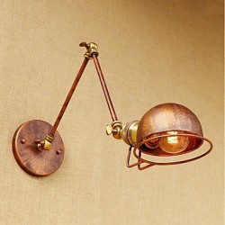 40W E26/E27 Vintage Country Painting Feature for Mini Style Swing Arm Eye ProtectionAmbient Light Swing Arm LightsWall