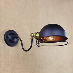 40W E26/E27 Simple Country Retro Painting Feature for Mini Style Bulb Included Eye Protection,Downlight Wall Sconces