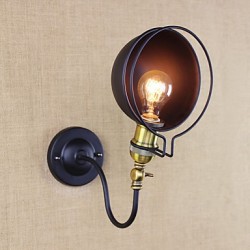 40W E26/E27 Simple Country Retro Painting Feature for Mini Style Bulb Included Eye Protection,Downlight Wall Sconces