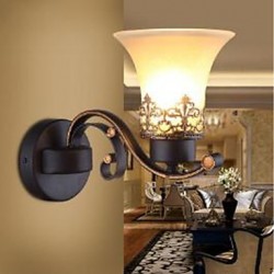 Hotel Guest Room Wall Lamp European Retro Living Room Led Wall Lamp