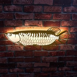 Modern 15W LED Wall LightsFish Shape Simplicity Style Acrylic Lighting Living Room Hallway Bedroom Hotel Rooms Decoration lighting