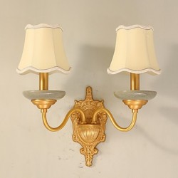 E12/E14 Simple Country Traditional/Classic Brass Feature for Mini Style Bulb IncludedUplight Wall Sconces Wall Light Pu