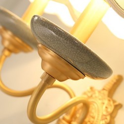 E12/E14 Simple Country Traditional/Classic Brass Feature for Mini Style Bulb IncludedUplight Wall Sconces Wall Light Pu