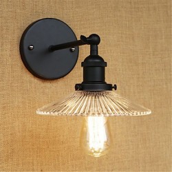 40W E26/E27 Country Retro Painting Feature for Mini Style Bulb Included Eye Protection Ambient Light Wall Sconces