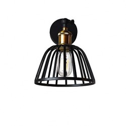 4W E27 Led Light Painted Steel Wall Lamp Dumb Black American Coffee Decoration Retro Wall Light Lightsaber Lamp On Wall