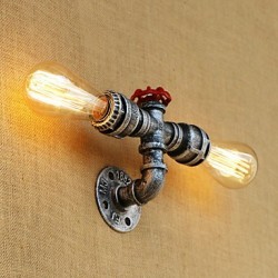 80 E26/E27 Country Retro Painting Feature for Mini Style Bulb IncludedAmbient Light Wall Sconces Wall Light