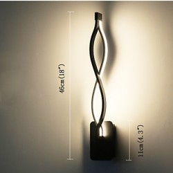 Modern Minimalist Led Wall Lamp Living Room Hallway Hallway Stairs Light Bedside Lamp