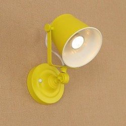 5w E26/E27 Country Retro Painting Feature Adjustable for LED Swing Arm Bulb Included Eye Protection Downlight LED Wall Lights Wall Light