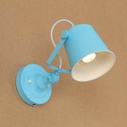 5w E26/E27 Country Retro Painting Feature Adjustable for LED Swing Arm Bulb Included Eye Protection Downlight LED Wall Lights Wall Light