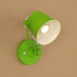 5w E26/E27 Country Retro Painting Feature Adjustable for LED Swing Arm Bulb Included Eye Protection Downlight LED Wall Lights Wall Light