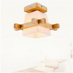 Modern Chinese Led Lamp Sitting Room Bedroom Porch Lamp Of Porch Lamp Wooden Art