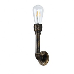 4 E27 Rustic/Lodge Traditional/Classic Antique Brass Feature for LED Bulb Included,Ambient Light LED Wall Lights Wall Light