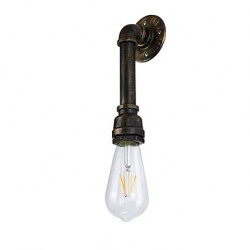 4 E27 Rustic/Lodge Traditional/Classic Antique Brass Feature for LED Bulb Included,Ambient Light LED Wall Lights Wall Light