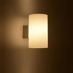 Glass Wall Lamp For Metal Base And Glass shade For Bedroom Light