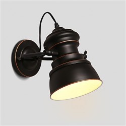 Vintage Metal Wall Sconces Industrial Wall Light Simplicity Lamp for Cafe Club Bar Lighting