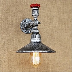 40W E27 BG147 Rustic/Lodge Painting Feature for Bulb IncludedAmbient Light Wall Sconces Wall Light Silver