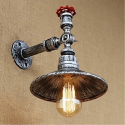 40W E27 BG147 Rustic/Lodge Painting Feature for Bulb IncludedAmbient Light Wall Sconces Wall Light Silver