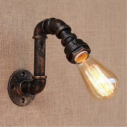 40W E27 BG815 Nostalgia Simple Water Pipe Decorative Small Wall Lamp Wall Light