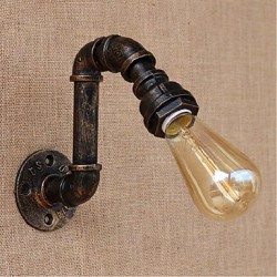 40W E27 BG815 Nostalgia Simple Water Pipe Decorative Small Wall Lamp Wall Light