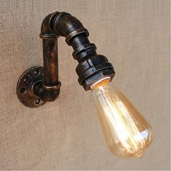 40W E27 BG815 Nostalgia Simple Water Pipe Decorative Small Wall Lamp Wall Light