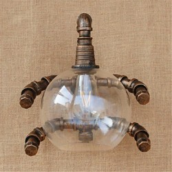 40W E26/E27 Rustic/Lodge / Country Antique Brass Feature for Bulb Included,Ambient Light Wall Sconces Wall Light