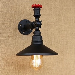 Retro Restaurant Edison Industrial Hoses Single Head Adornment Wall Lamp