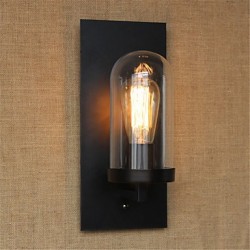 40W E27 Rustic/Lodge Country Retro Painting Feature for Bulb Included Eye Protection,Ambient Light Wall Sconces