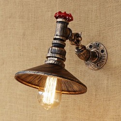 40W E27 Country Retro Painting Feature for Mini Style Bulb IncludedRotatable Light Swing Arm Lights Wall Light