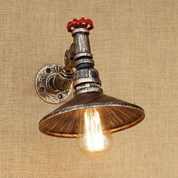 40W E27 Country Retro Painting Feature for Mini Style Bulb IncludedRotatable Light Swing Arm Lights Wall Light