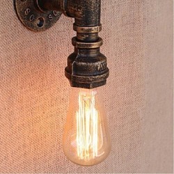 40W E27 BG805 Nostalgia Simple Water Pipe Decorative Small Wall Lamp Wall Light