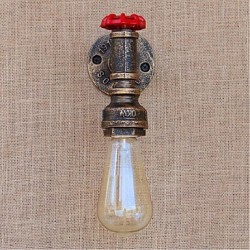 40W E27 BG805 Nostalgia Simple Water Pipe Decorative Small Wall Lamp Wall Light