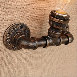 40W E27 BG809 Nostalgia Simple Water Pipe Decorative Small Wall Lamp Wall Light