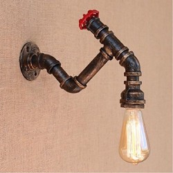 40W E27 BG821 Nostalgia Simple Water Pipe Decorative Small Wall Lamp Wall Light