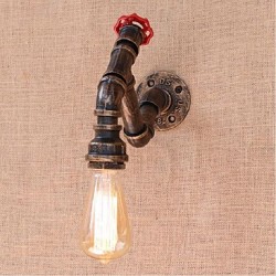 40W E27 BG821 Nostalgia Simple Water Pipe Decorative Small Wall Lamp Wall Light