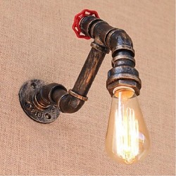 40W E27 BG821 Nostalgia Simple Water Pipe Decorative Small Wall Lamp Wall Light