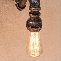 40W E27 BG821 Nostalgia Simple Water Pipe Decorative Small Wall Lamp Wall Light