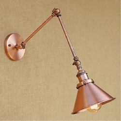 40W E27 B032L Long-arm Half-rust Retro Creative Nostalgic Retractable Folding Wall Sconces Wall Light