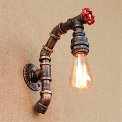 40W E26/E27 Rustic/Lodge Antique Brass Feature for Bulb Included,Ambient Light Wall Sconces Wall Light