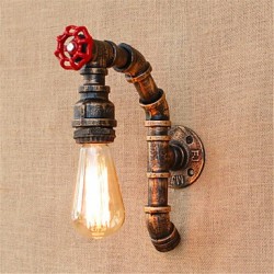 40W E26/E27 Rustic/Lodge Antique Brass Feature for Bulb Included,Ambient Light Wall Sconces Wall Light