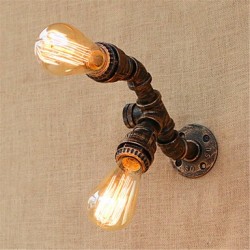 80 E27 Rustic/Lodge Painting Feature for Bulb Included,Ambient Light Wall Sconces Wall Light