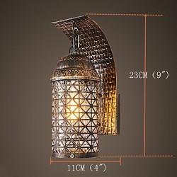 5 E26/E27 Rustic/Lodge Painting Feature for Mini Style ,Uplight Wall Sconces Wall Light