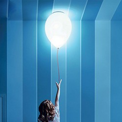 15*20Cm Contemporary And Contracted Creative Balloon Absorb Dome Light Led Lamp