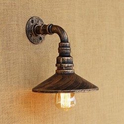 40W E26/E27 Rustic/Lodge Country Retro Painting Feature for Mini Style Bulb Included,Ambient Light Wall Sconces