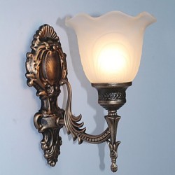 European Style Retro Wall Lamp Hotel Corridor Lamp Corridor light Mirror Front lamp Single Head Bedside Lamp