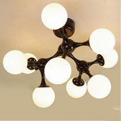 Art Glass Ball Dining Room Lamp