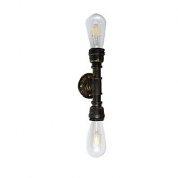 8 E27 Rustic/Lodge Traditional/Classic Antique Brass Feature for LED Bulb Included,Ambient Light Wall Sconces Wall Light