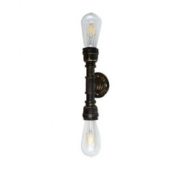 8 E27 Rustic/Lodge Traditional/Classic Antique Brass Feature for LED Bulb Included,Ambient Light Wall Sconces Wall Light