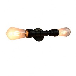 8 E27 Rustic/Lodge Traditional/Classic Antique Brass Feature for LED Bulb Included,Ambient Light Wall Sconces Wall Light